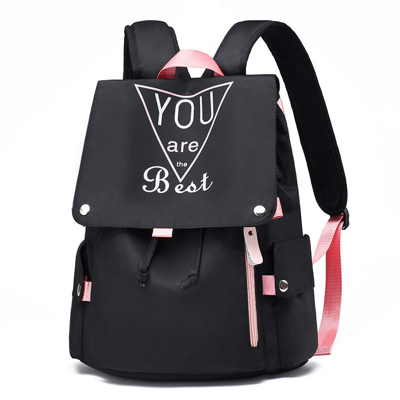 Stylish Korean School Backpack for Students (Large Capacity)