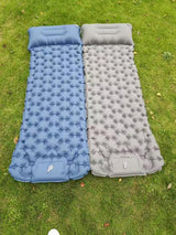 Outdoor Camping Inflatable Mattress with Strap Design