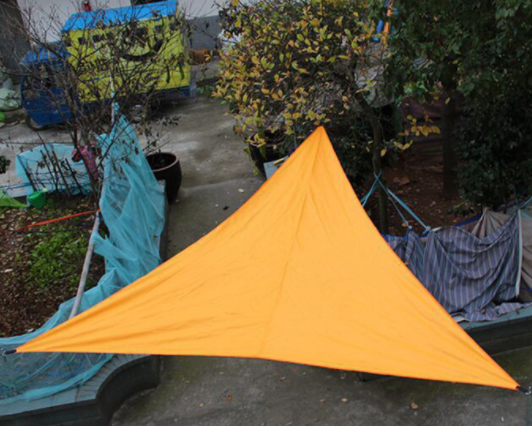 Portable Triangle Sunshade Canopy for Camping Outdoors