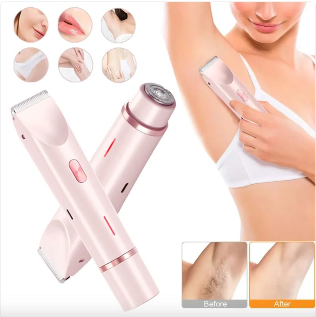 2-in-1 Women’s Electric Hair Remover