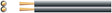 Mercury Cu/CCA Speaker Cable 2.5mm Black 100m 801.699UK
