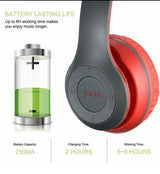 P47 Wireless Bluetooth Headphones for Gaming and Calls