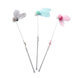 Cat Toy with Bell and Feather Teaser Wand
