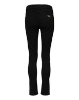 Dolce & Gabbana Black Cotton Skinny Mid Waist Denim Jeans