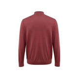 Gran Sasso Red Silk T-Shirt