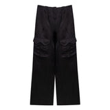 Tom Ford Black Viscose Cargo Pants