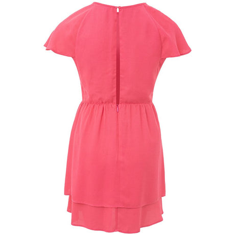 Armani Exchange Fuchsia Viscose Short Dress