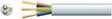 Mercury Mains Power Cable 3-Core 10A 1.0mm 100m White 804.341UK