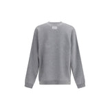 Balenciaga Gray Cotton Sweatshirt