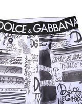 Dolce & Gabbana White Graphic HighWaist Skinny Leggings Pants