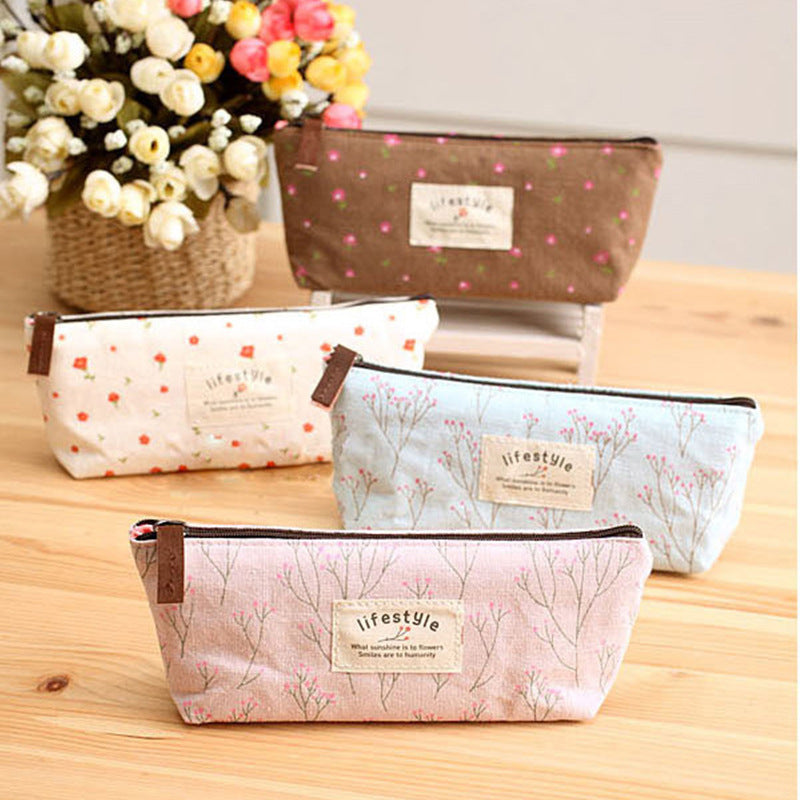 Cute Cartoon Student Stationery Storage Bag