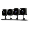 Tapo by TP-Link 1080P Indoor Security Camera for Baby Monitor Pet Camera w/Motion Detection 2-Way Audio Night Vision Cloud & SD Card Storage Works w/Alexa & Google Home Black C101(4-Pack)