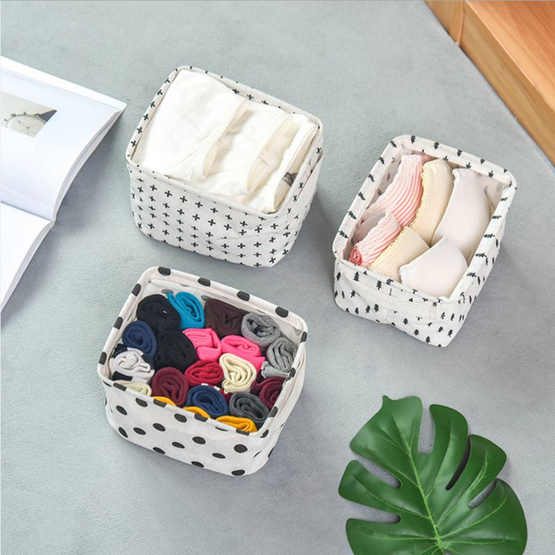 Desktop Storage Basket with Handle for Toys and Stationery