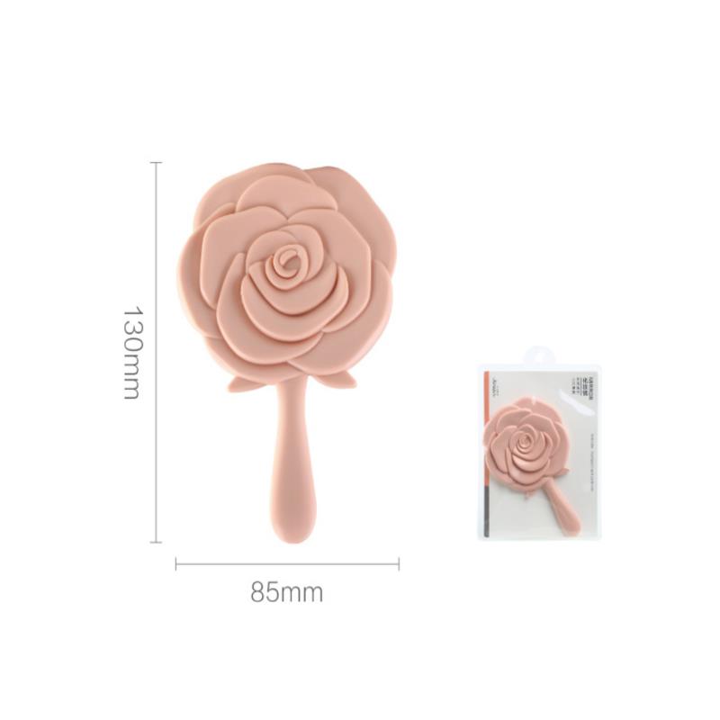 Mini Rose Flower Makeup Mirror for Students