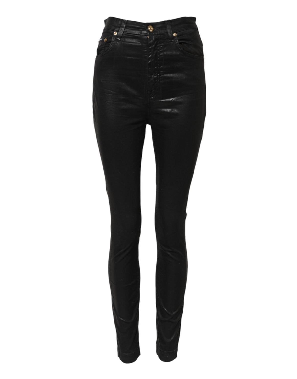 Dolce & Gabbana Black GRACE High Waist Skinny Denim Jeans