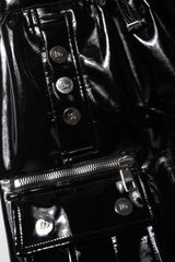 Dolce & Gabbana Black High Waist Cargo Bootcut Pants