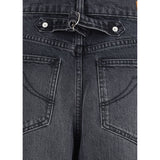 Kenzo Black Cotton Straight-Leg Jeans