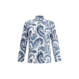 Etro Blue Cotton Pattern Shirt