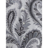 Etro Gray Cotton Pattern Shirt