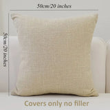 Wabi Sabi Throw Pillowcase for Home Sofa, 20x20in