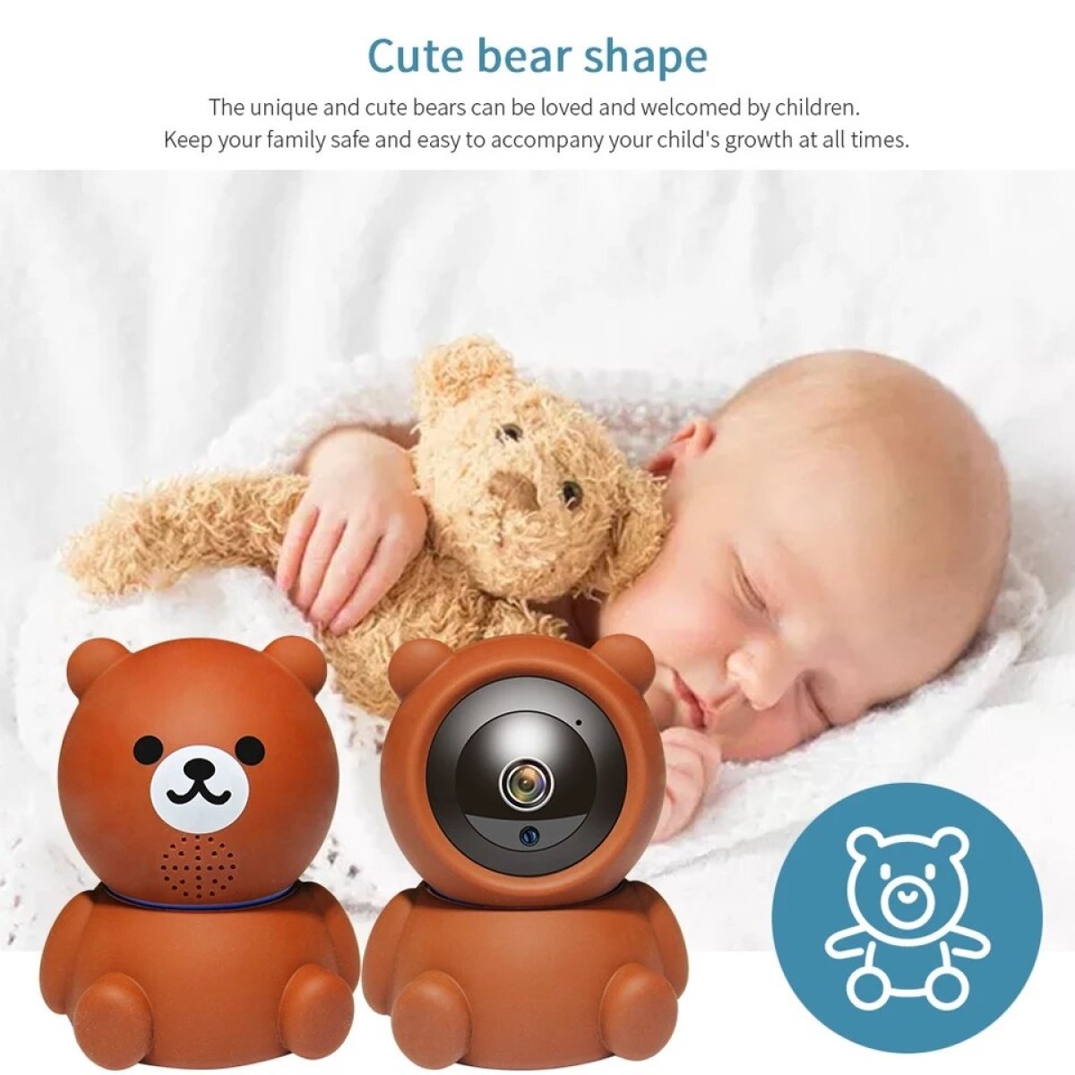 1080P Bear Home Security Camera
