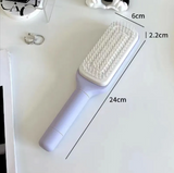 4-in-1 Self-Cleaning Hair Brush