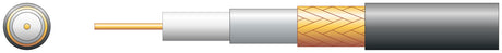 Mercury RG59B/U Coaxial Cable Foam 100m 808.101UK