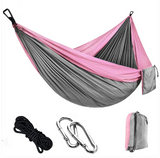 Outdoor Double Camping Hammock - 210T Parachute Nylon