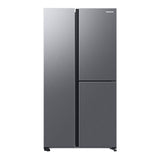 SAMSUNG REFRIGERATOR RH69 CABINET, 645L, E, TWIN COOLING PLUS, NO FROST, SPACE MAX TECHNOLOGY, SMART CONVERSION, DUAL AUTO ICE MAKER, BEVERAGE SHOWCASE, HxWxD 1.78x0.91x0.72, INOX