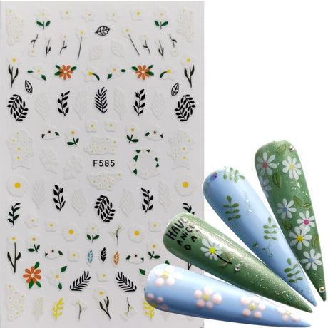 Decorative Manicure Adhesive Nail Strap Stickers