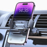 OQTIQ CD Phone Holder for Car CD Player Phone Mount with Ultra Sturdy Expandable Spring-Loaded Grip & 360 Degree Pivot CD Slot Car Phone Holder for iPhone All 4.7-6.5 Inch Cell Phones