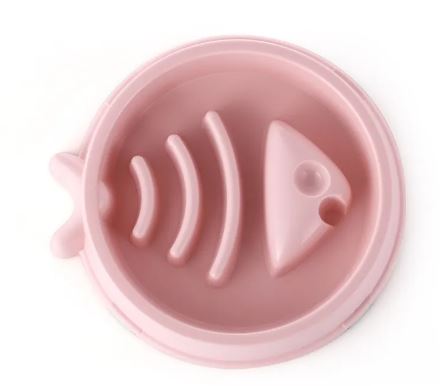 Fish Design Pet Food Bowl