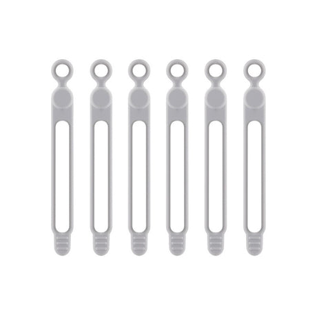 Multi-functional Silicone Cable Tie Organizer for Home/Office