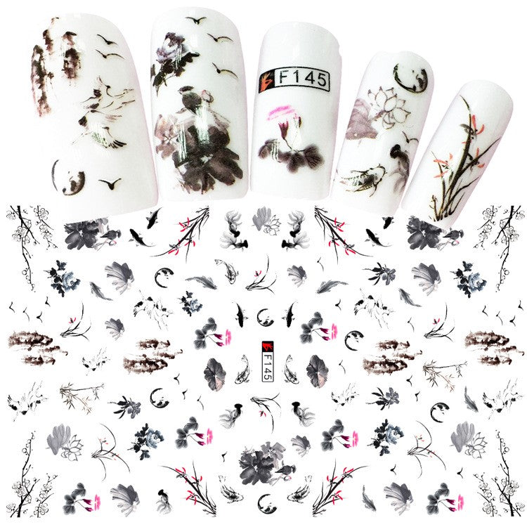 Adhesive Nail Decals for Creative Nail Art