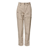 Dolce & Gabbana Beige Cotton High Waisted Pants
