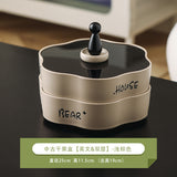 Elegant Multi-Layer Rotating Snack Organizer Tray