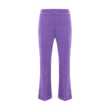 Avenue Montaigne Multicolor Cotton Casual Pants