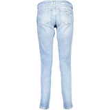 Guess Jeans Azzurro Organic Cotton Women's Jeans