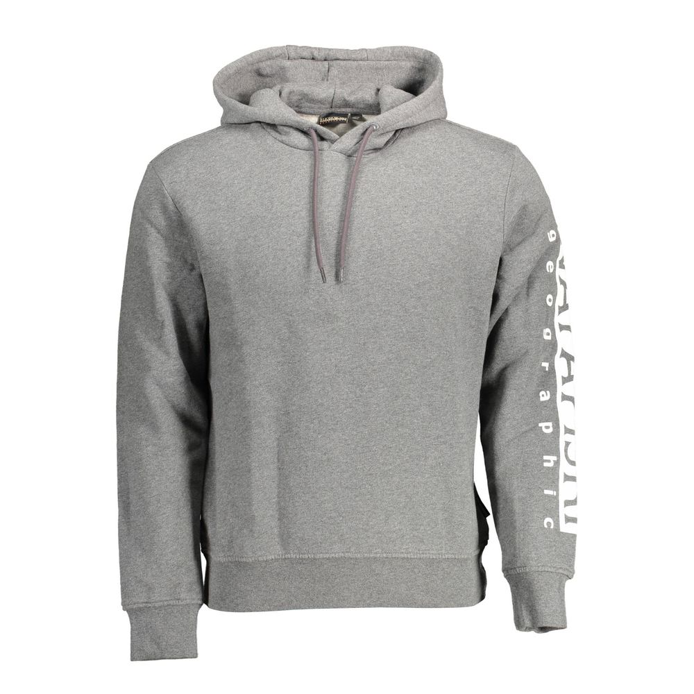 Napapijri Grigio Cotton Men's Sweatshirt