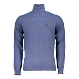 North Sails Blu Poliammide Men Sweater Turtleneck