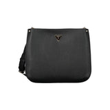 Guess Jeans Nero Poliuretano Women Handbag
