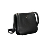 Guess Jeans Nero Poliuretano Women Handbag