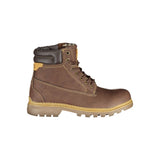 Carrera Brown Polyester Lace-Up Boots