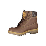 Carrera Brown Polyester Lace-Up Boots