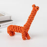 Pet Toy: Chew Rope Animal Shape for Dogs