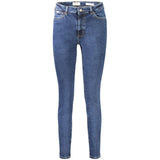 Guess Jeans Blu Cotton Women's Skinny Jean