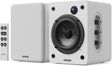 Majority Speakers Active D50X 60W 2.0 BT/USB/Optical/HDMI ARC White (pair)