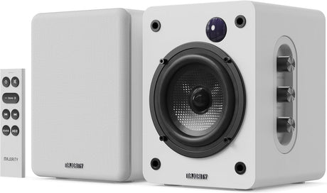 Majority Speakers Active D50X 60W 2.0 BT/USB/Optical/HDMI ARC White (pair)