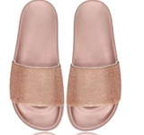 Rhinestone Women's Fashion Craft Flat Slippers