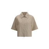 Fendi Beige Cotton Denim Jacket